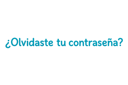 ¿Olvidaste tu contraseña?